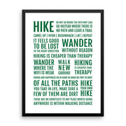 Hiker's Manifesto Print