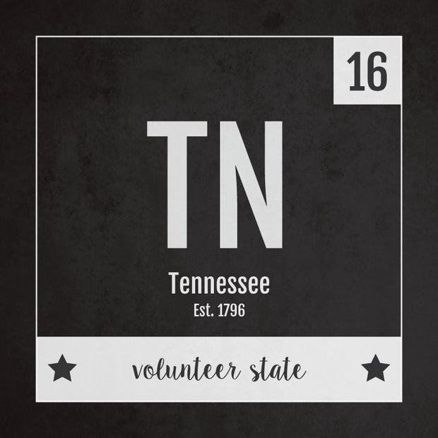 Tennessee US State Print