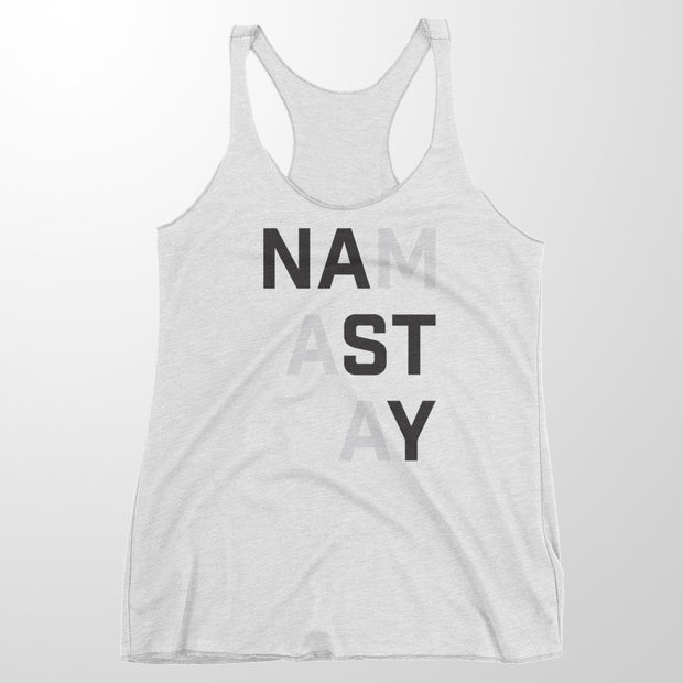 Namastay Nasty Racerback Yoga Tank (Womens)