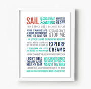 Sailing Manifesto Print