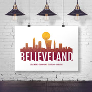 Cleveland Skyline Print