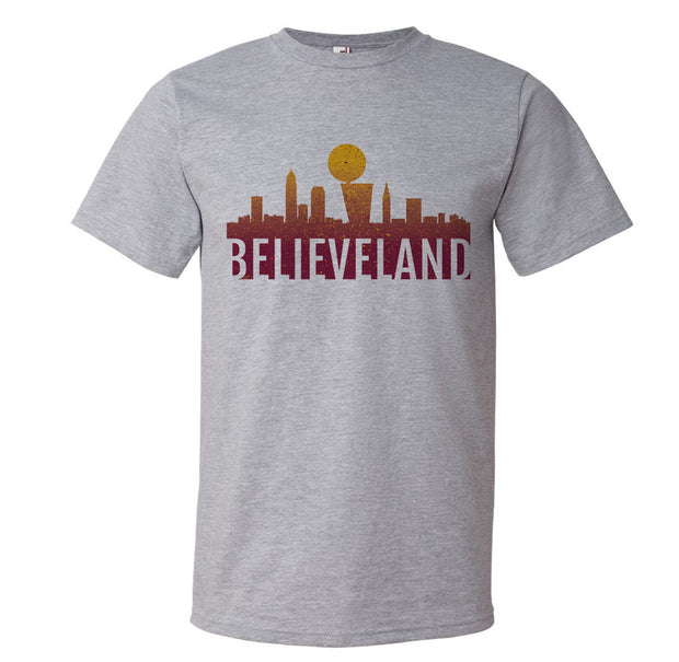 Cleveland Cavaliers BELIEVELAND Championship T-Shirt (Mens)