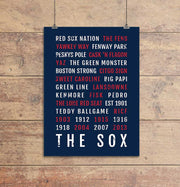 Boston Red Sox Subway Poster