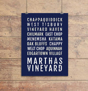 Martha's Vineyard Subway Poster