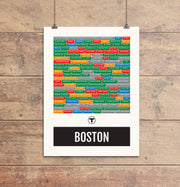 Boston Neighborhoods City Transit Maps