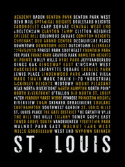 St Louis Subway Poster