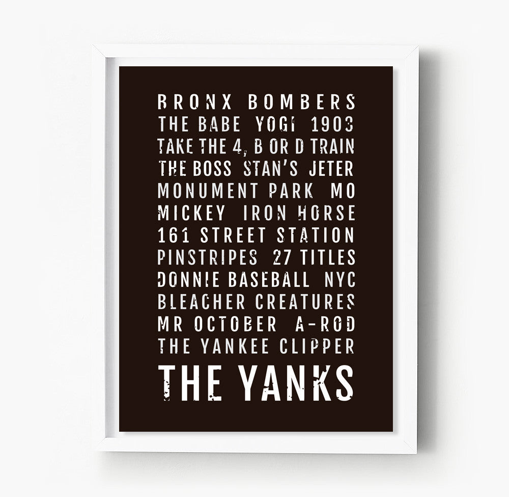 New York Yankees Wrought Iron Wall Art