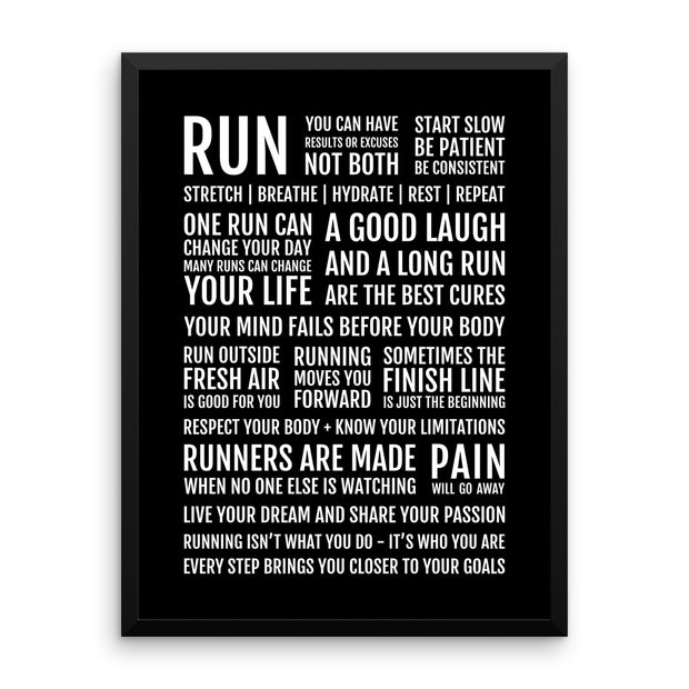runners manifesto print