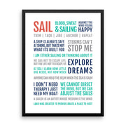 Sailing Manifesto Print