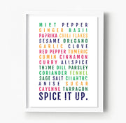 Spice It Up Subway Poster